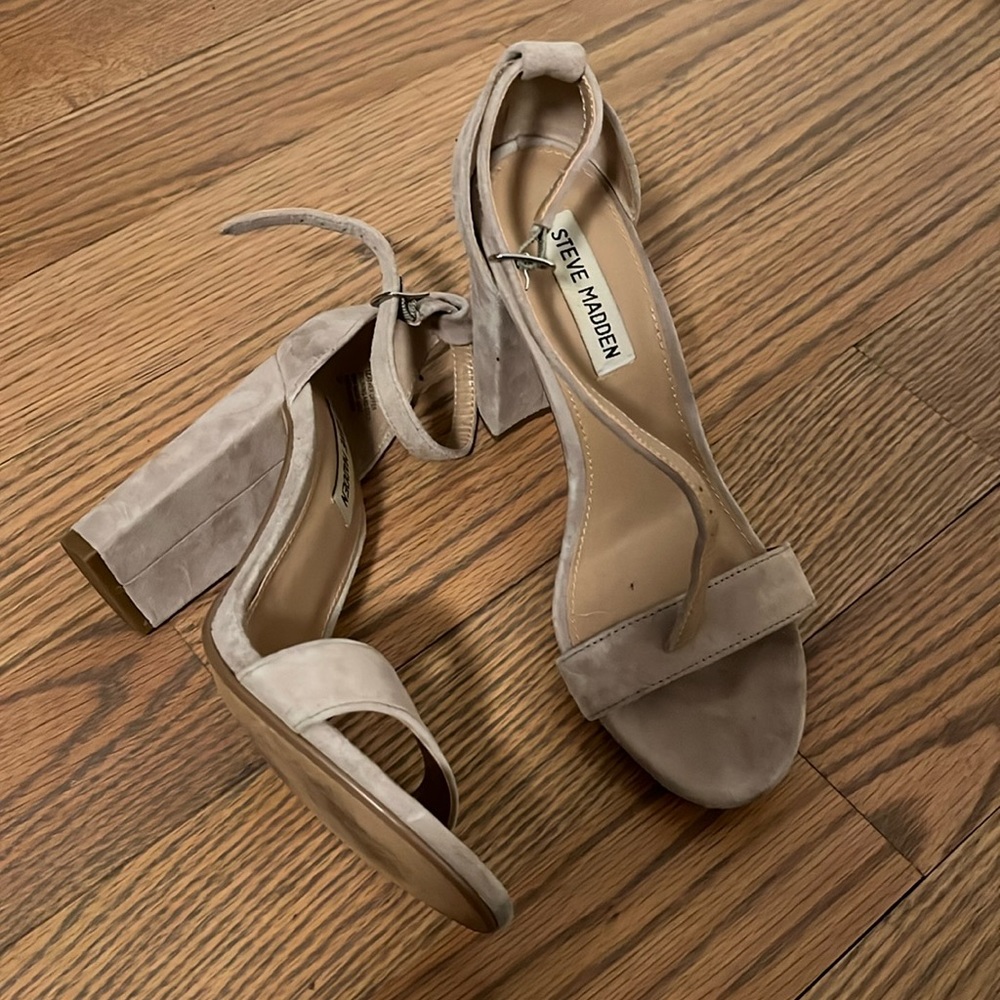 Steve Madden chunky heels